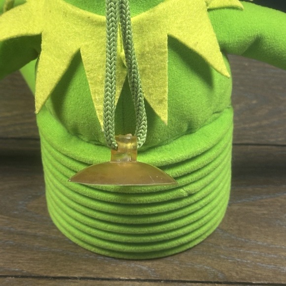 Vintage Nanco Sesame Street Kermit The‎ Frog Slinky Suction Cup 13" Plush Figure - Picture 11 of 16
